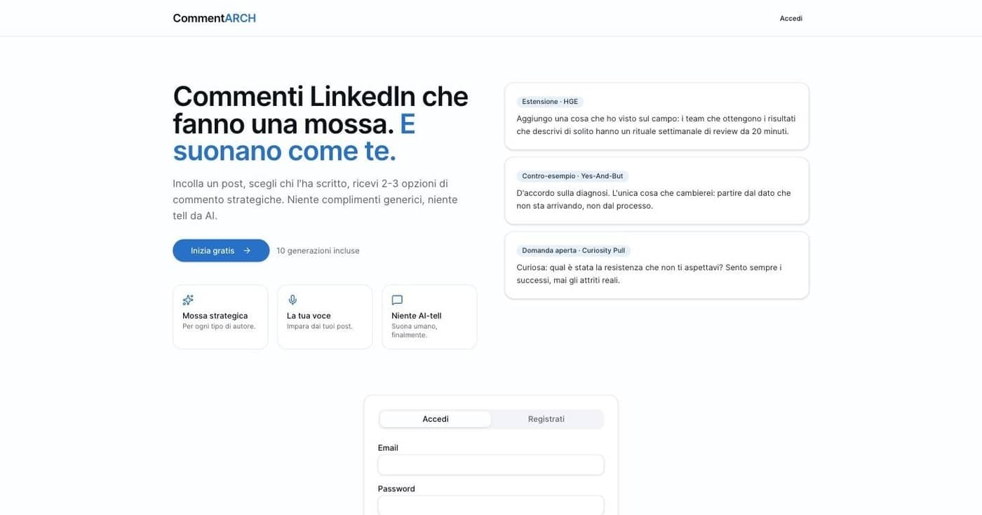 CommentARCH