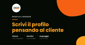 Profilo LinkedIn: scrivilo client-focused Profilo LinkedIn: scrivilo client-focused